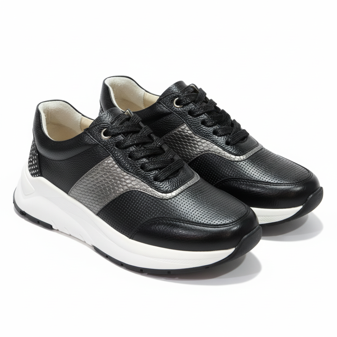 TENIS EN CUERO DAMA OSLO