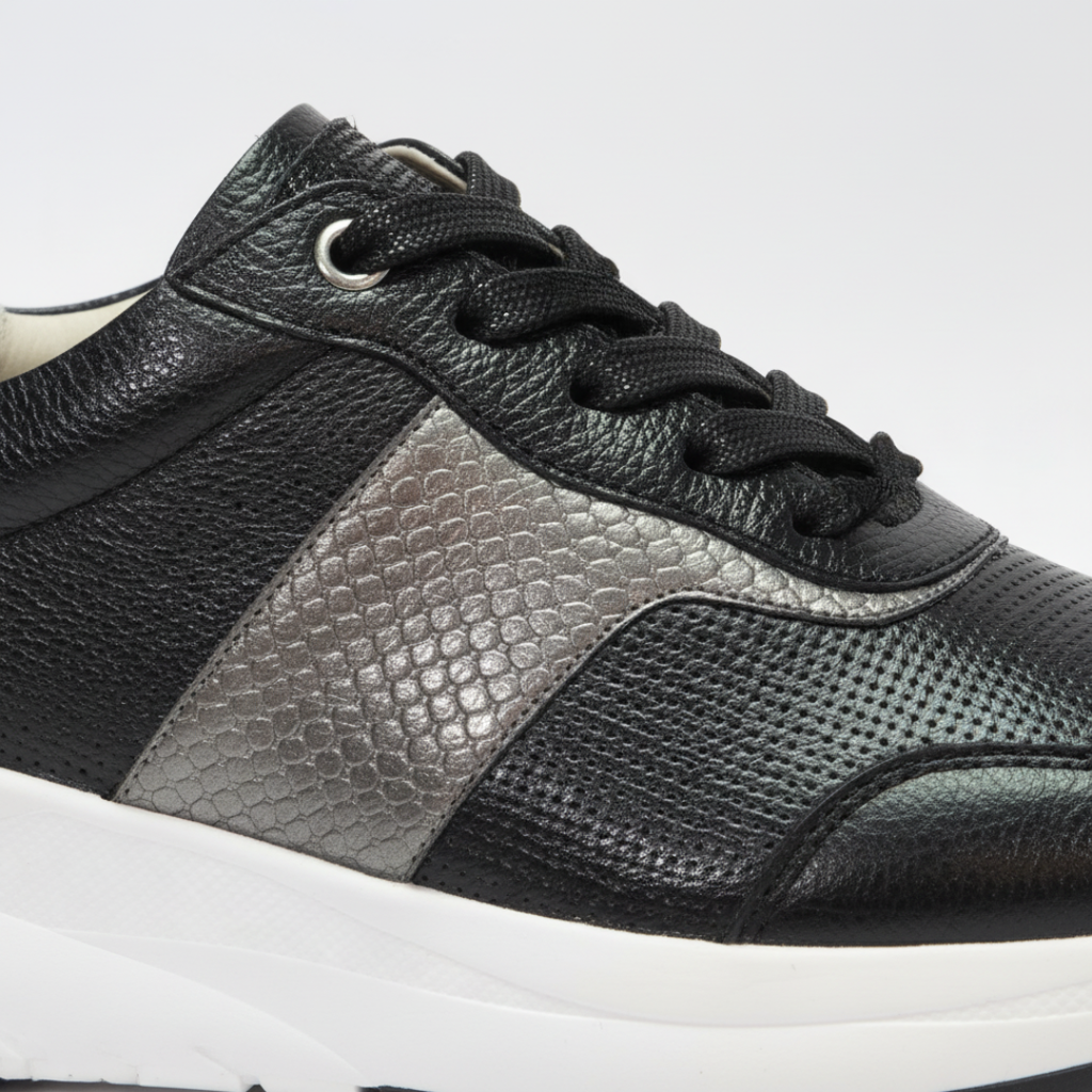 TENIS EN CUERO DAMA OSLO