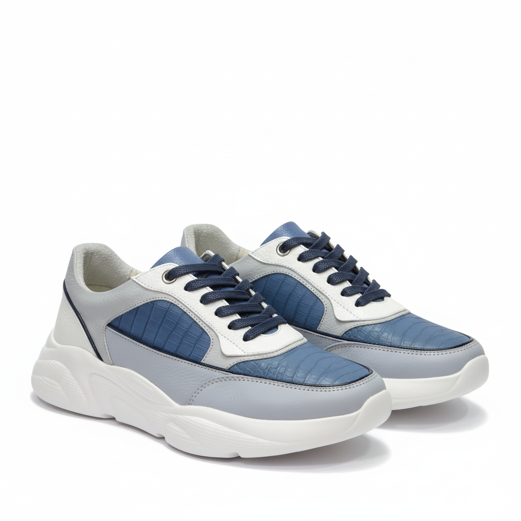 Vista angular fondo blanco