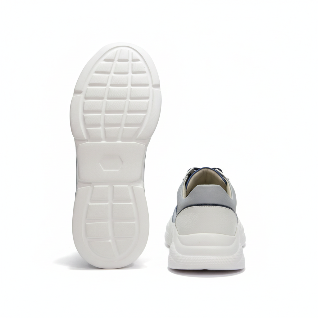 Vista suela y talón