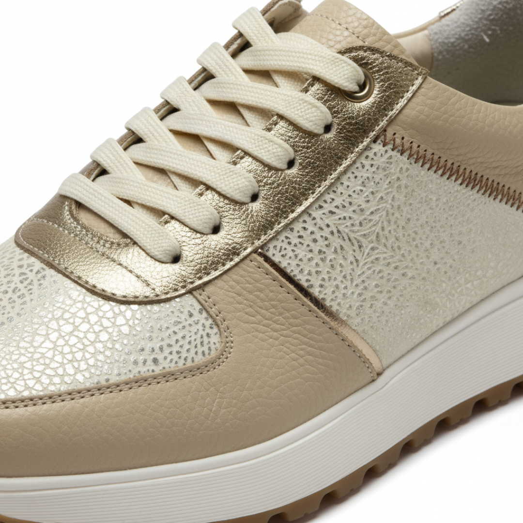 TENIS EN CUERO DAMA MILAN